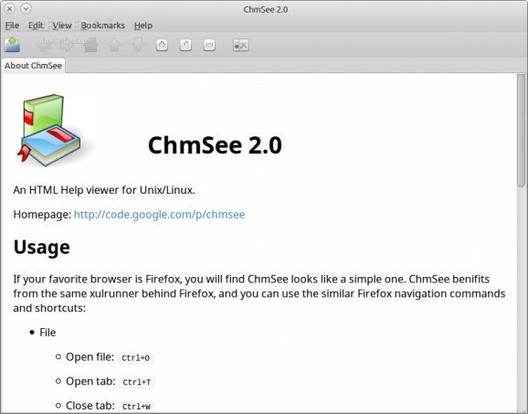 ChmSee screenshot