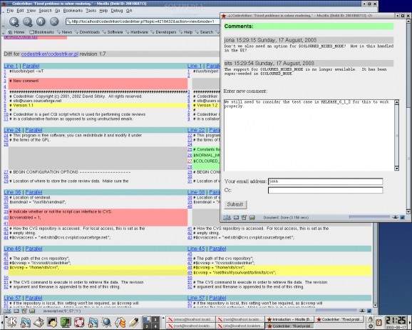 Codestriker screenshot