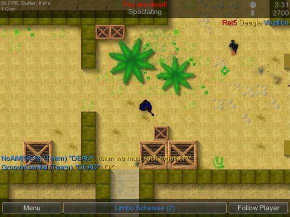 Counter-Strike 2D Client screenshot