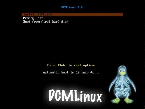 DCMLinux screenshot