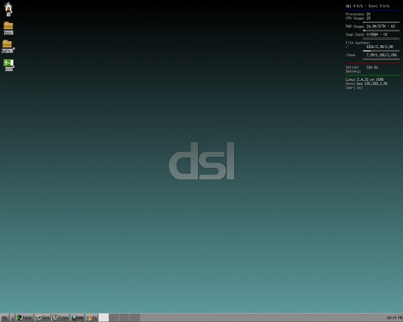 Damn Small Linux screenshot