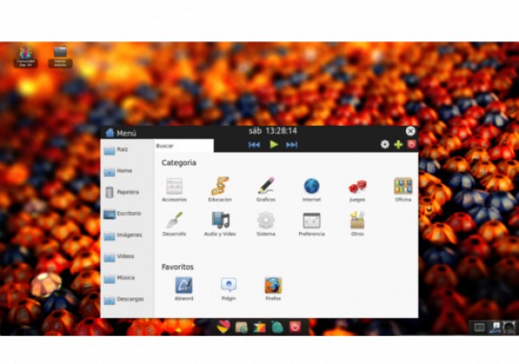 Dax OS Desktop screenshot