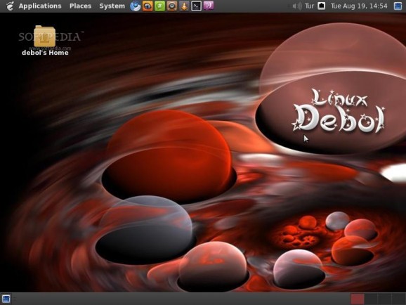 Debol Linux screenshot