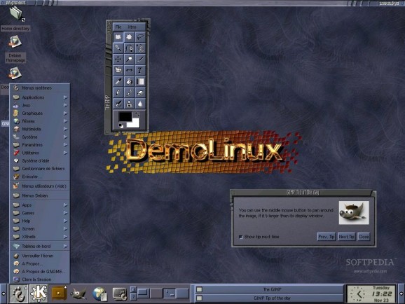 DemoLinux screenshot