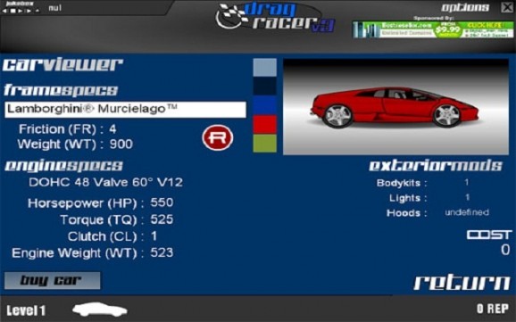 Drag Racer v3 screenshot