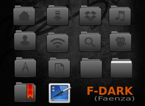 F-Dark (Faenza) screenshot