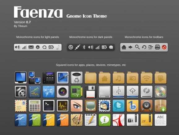 Faenza screenshot