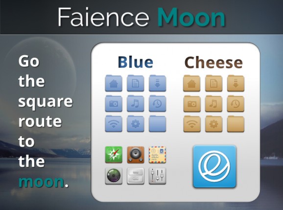 Faience Moon for elementary OS Luna screenshot