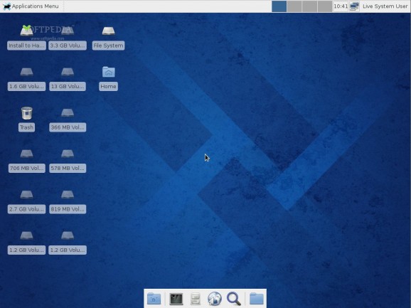 Fedora Security Live screenshot