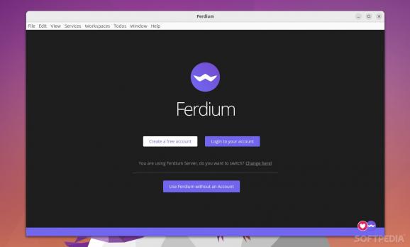 Ferdium screenshot