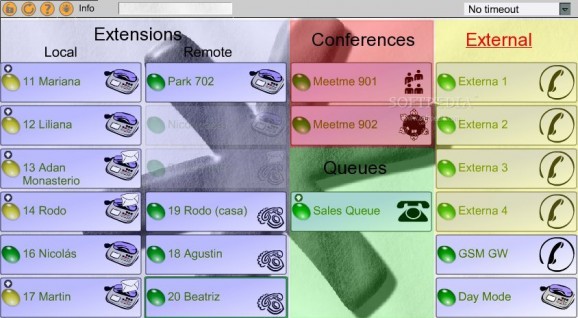 Flash Operator Panel screenshot