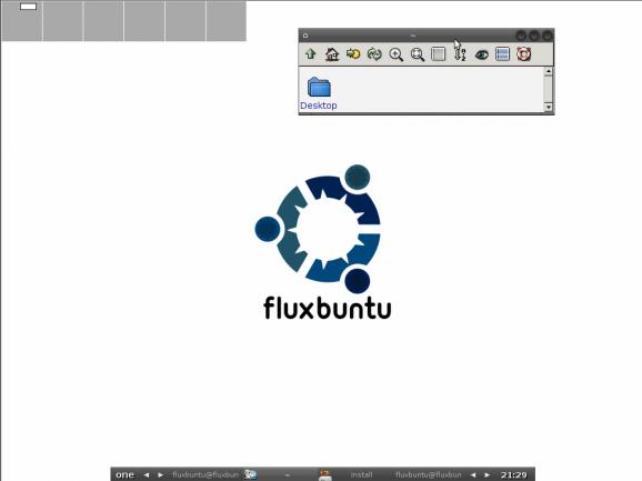Fluxbuntu screenshot