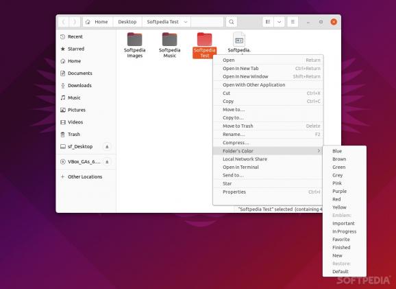 Folder Color screenshot