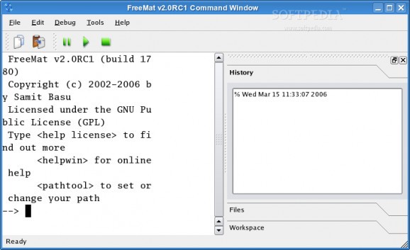 FreeMat screenshot