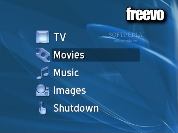 Freevo screenshot