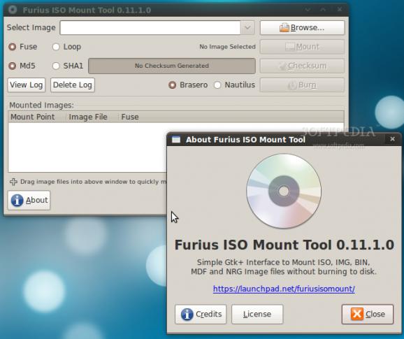 Furius ISO Mount Portable screenshot