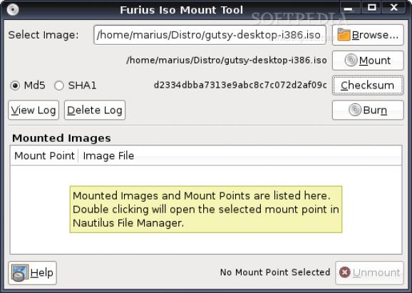 Furius ISO Mount screenshot