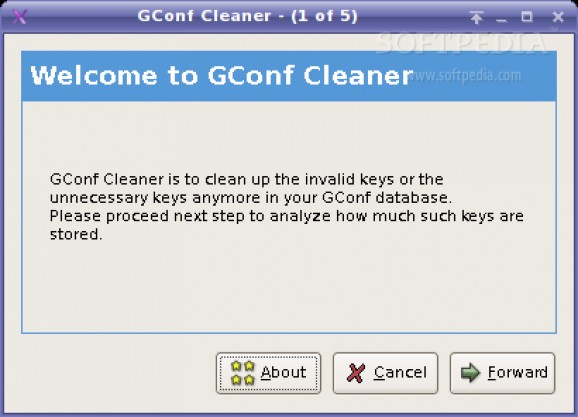 GConf Cleaner screenshot