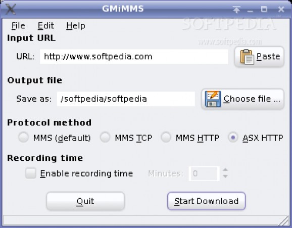 GMiMMS screenshot