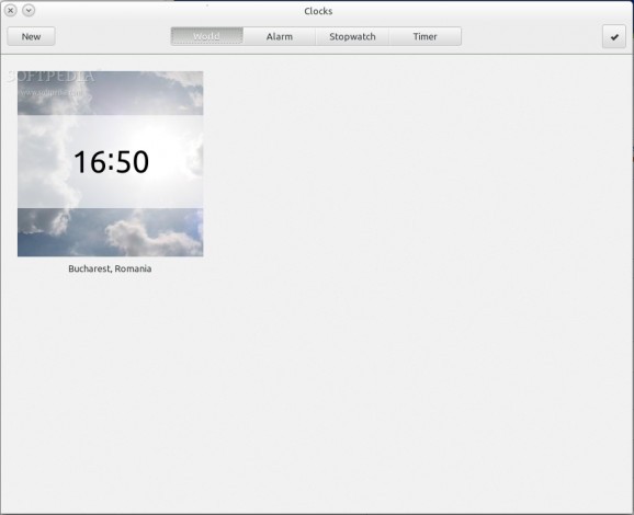 GNOME Clocks screenshot