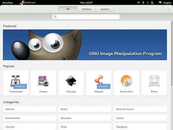 GNOME Software screenshot