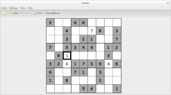 GNOME Sudoku screenshot