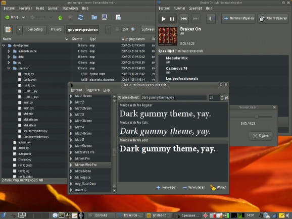 GNOME Themes Standard screenshot