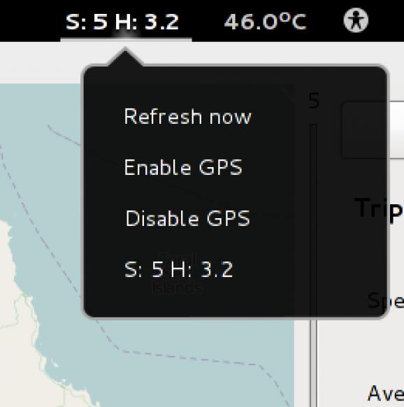 GPS Status Indicator screenshot