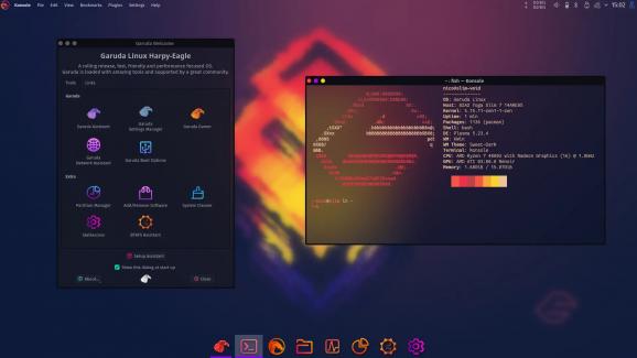 Garuda Linux screenshot