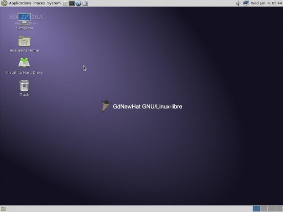GdNewHat GNU/Linux-libre screenshot