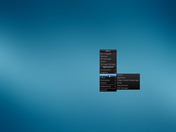 GhostBSD Openbox screenshot