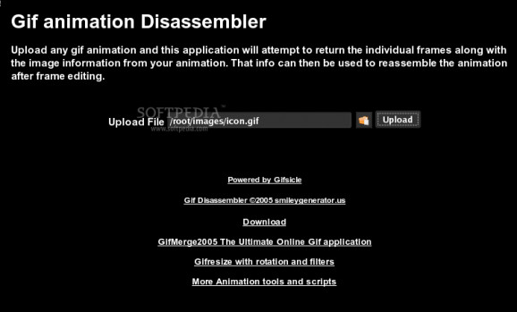 Gif Disassembler screenshot