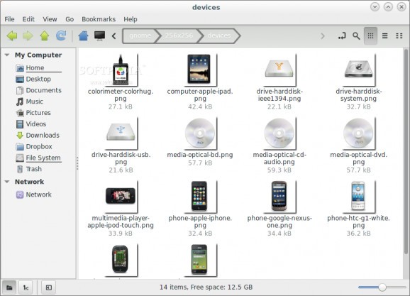 GNOME Icon Theme Extras screenshot