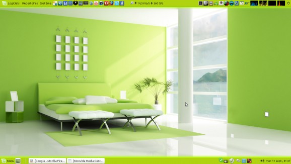 Green Mate theme screenshot