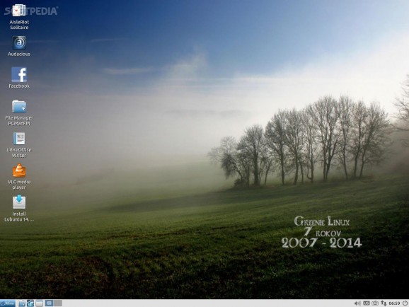 Greenie Linux 7th Anniversary Edition screenshot