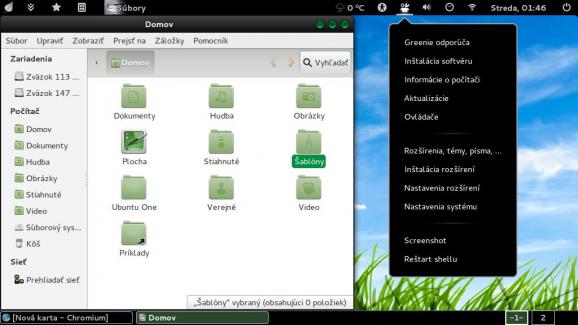 Greenie Linux Desktop Edition screenshot