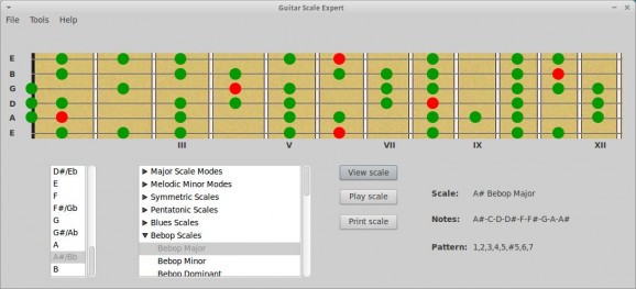 Guitar Scale Expert screenshot
