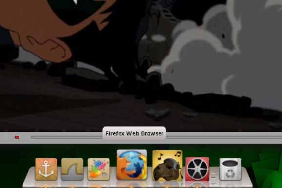 Hackan Steel - Docky Theme screenshot