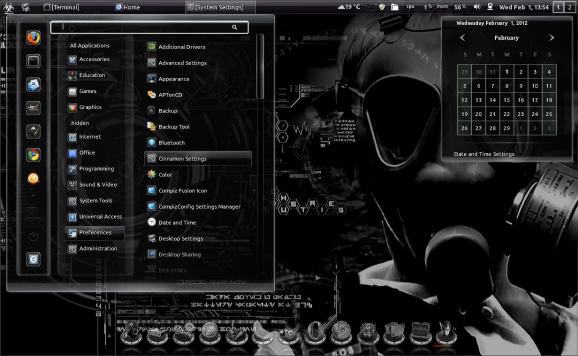 Hacktivist for GNOME Shell screenshot