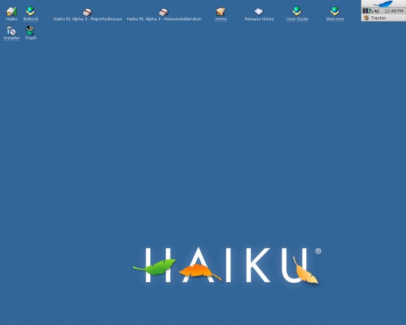 Haiku screenshot