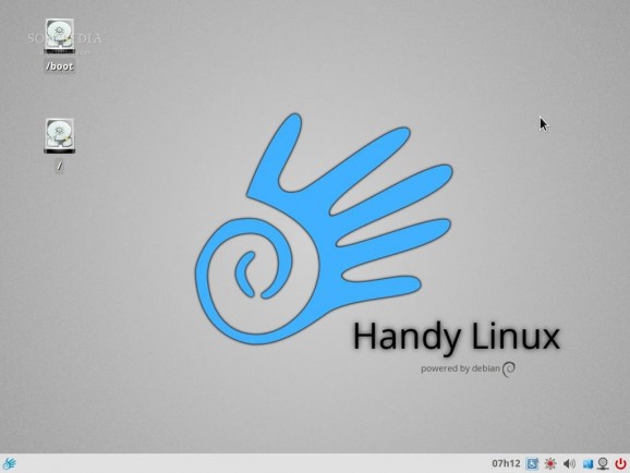 HandyLinux Compiz screenshot