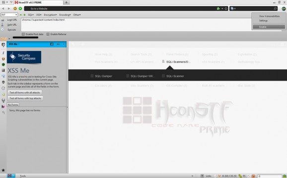 Hcon Security Testing Framework (HconSTF) screenshot
