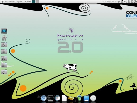 Huayra GNU/Linux screenshot
