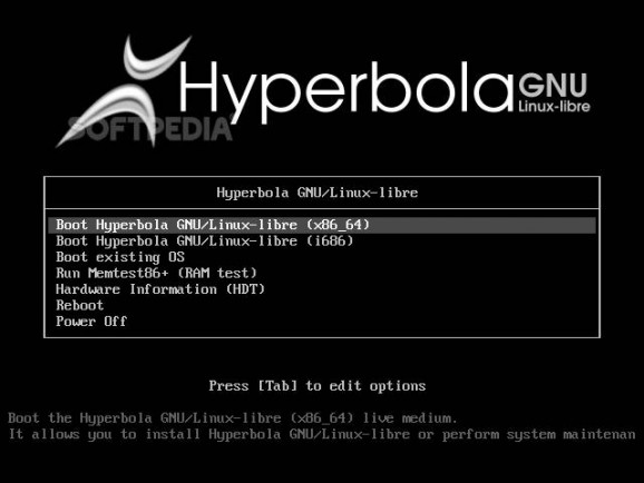 Hyperbola GNU/Linux-libre screenshot