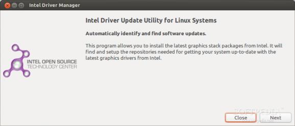 Intel Linux Graphics Installer screenshot