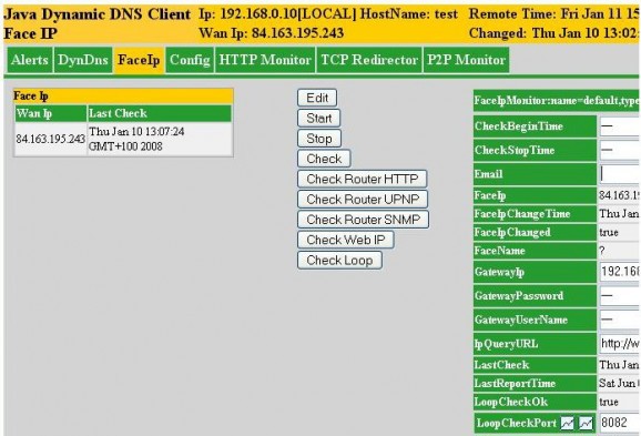 Java Dynamic Dns Client screenshot