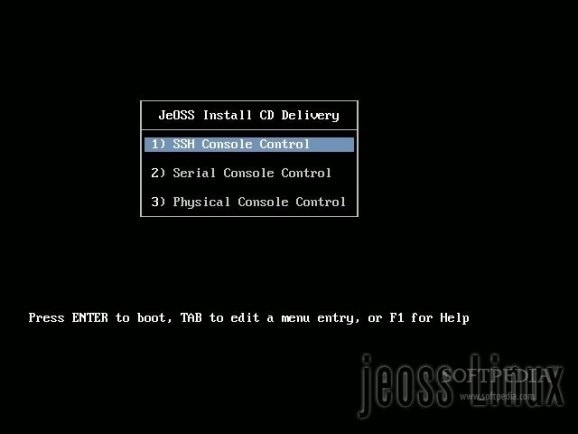 JeOSS Linux screenshot