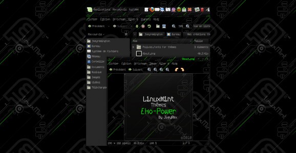 JoeyRex.LinuxMint.Eko-Power.Themes.2010 screenshot