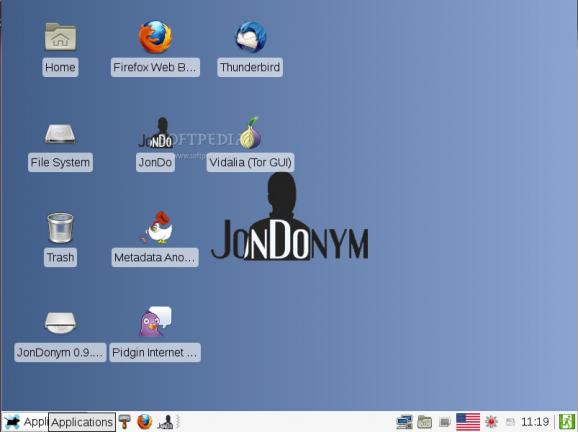 Jondo Live-CD screenshot