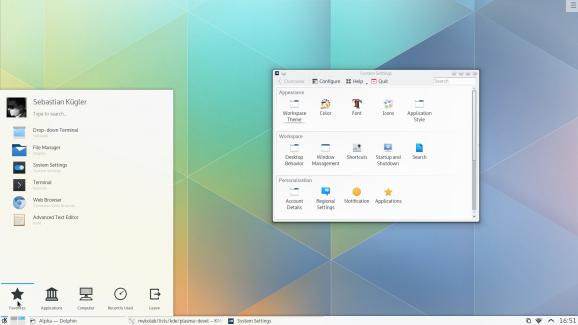 KDE Plasma screenshot